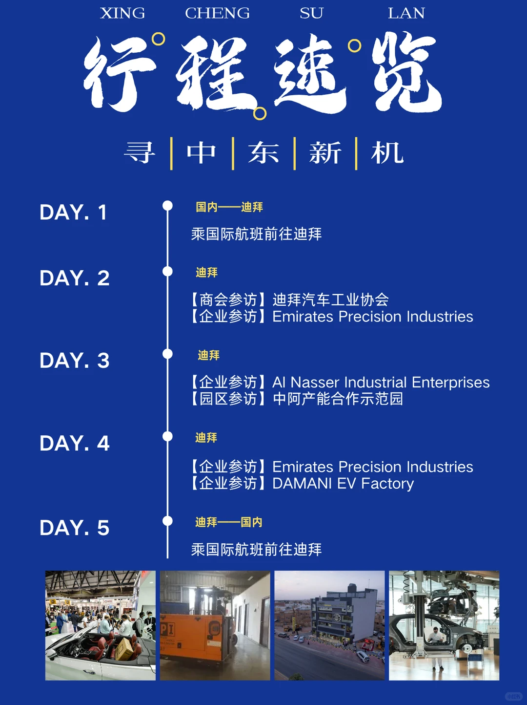 迪拜工业考察 | 带你直击中东新能源市场