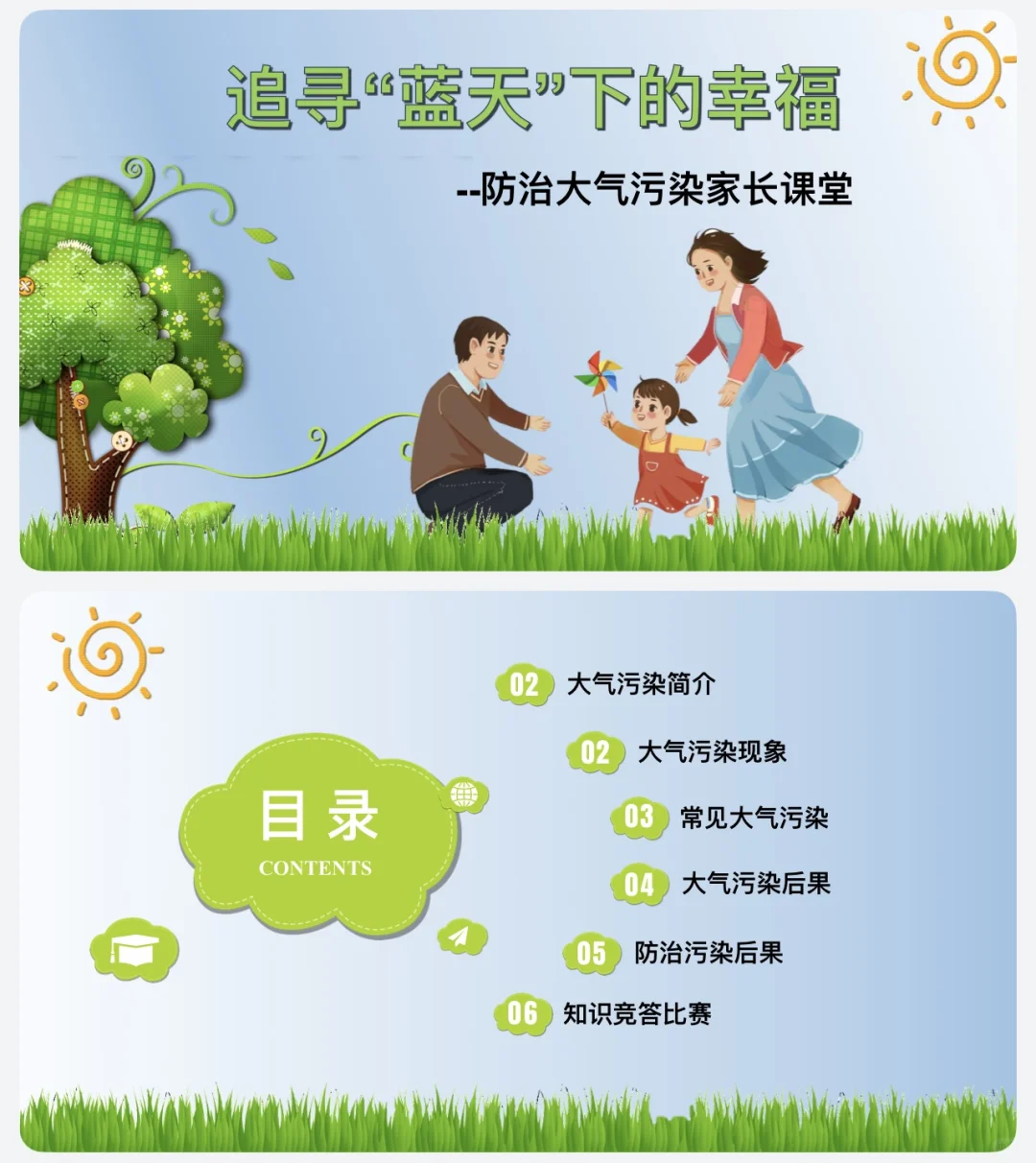 防治大气污染家长助教ppt课件