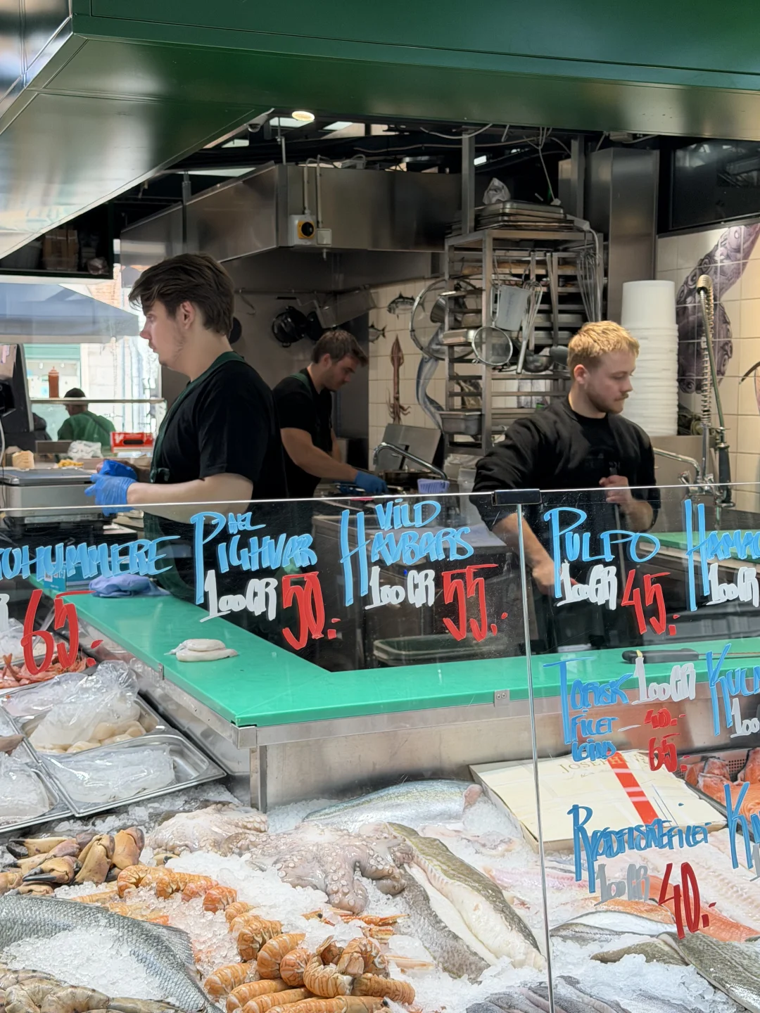 天气好，一定要来哥本的Torvehallerne市场