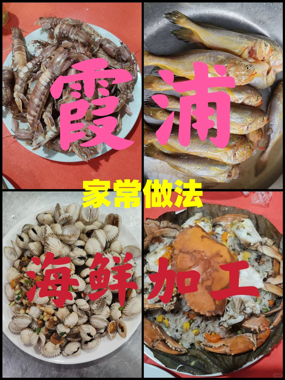 霞浦｜海鲜加工 （省钱又能吃到美味）