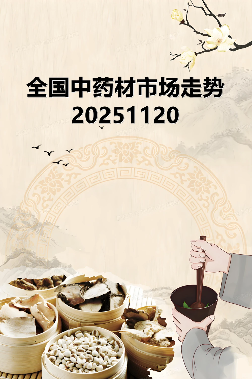 全国中药材市场走势20251120