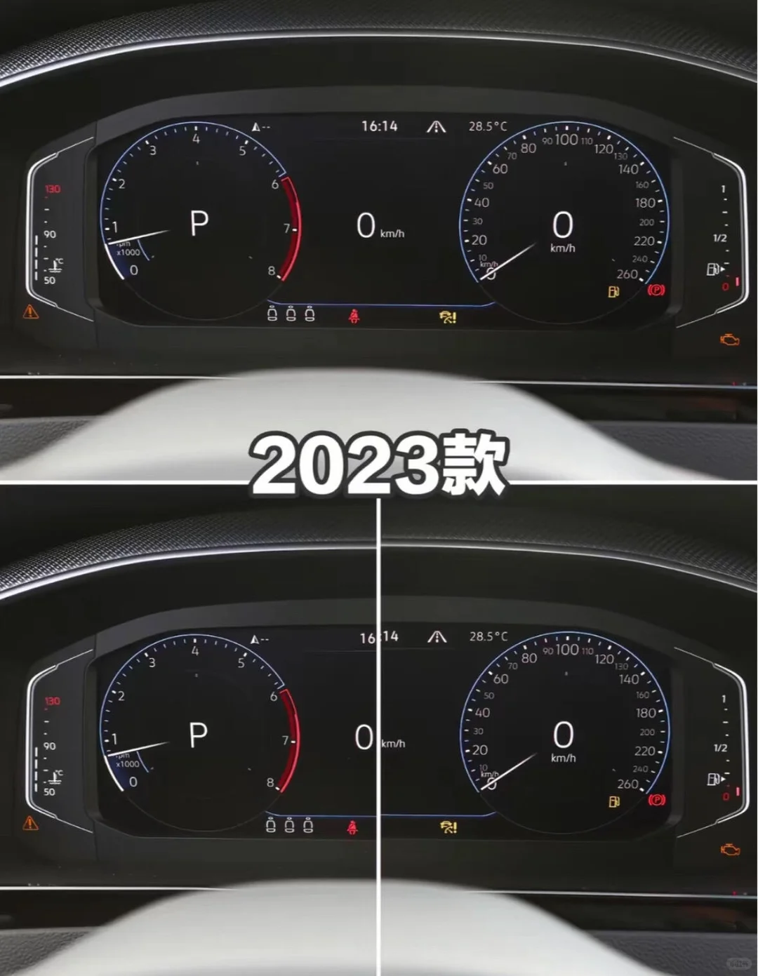 大众最美轿跑车，哪一款仪表盘最好看？