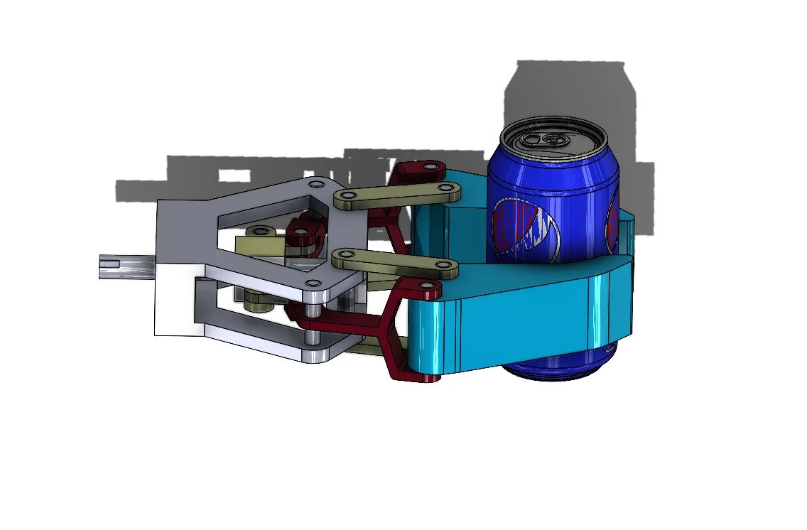 机械臂手爪（3D设计+CAD装配图+零件图）