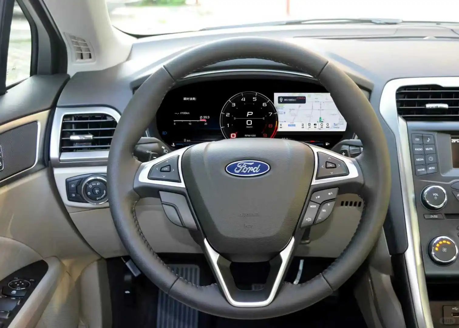 福特蒙迪欧液晶仪表、谁懂啊！