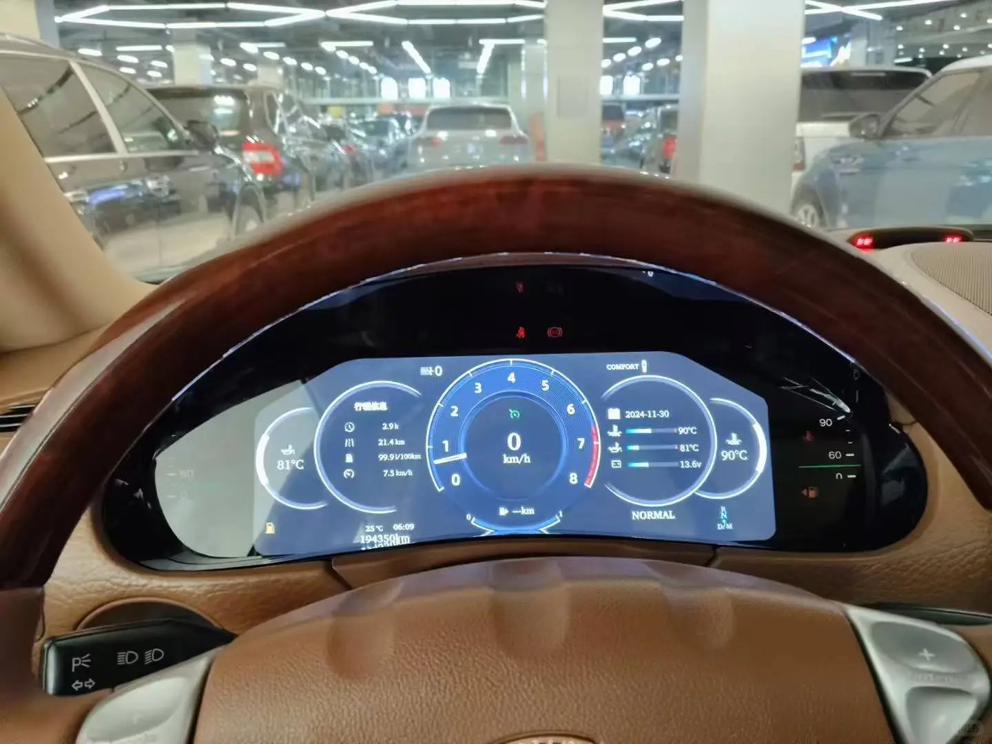 02-09款保时捷卡宴液晶仪表