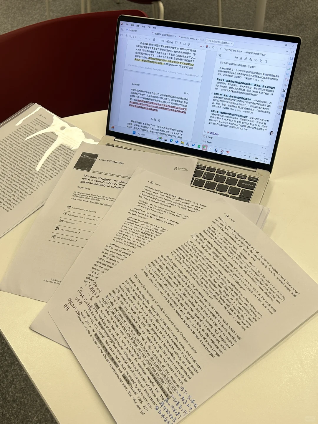 ???在学校自习最幸福的事莫过于…