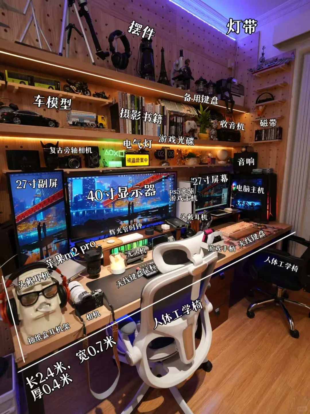 电竞房怎么布置？不会就照着抄吧！