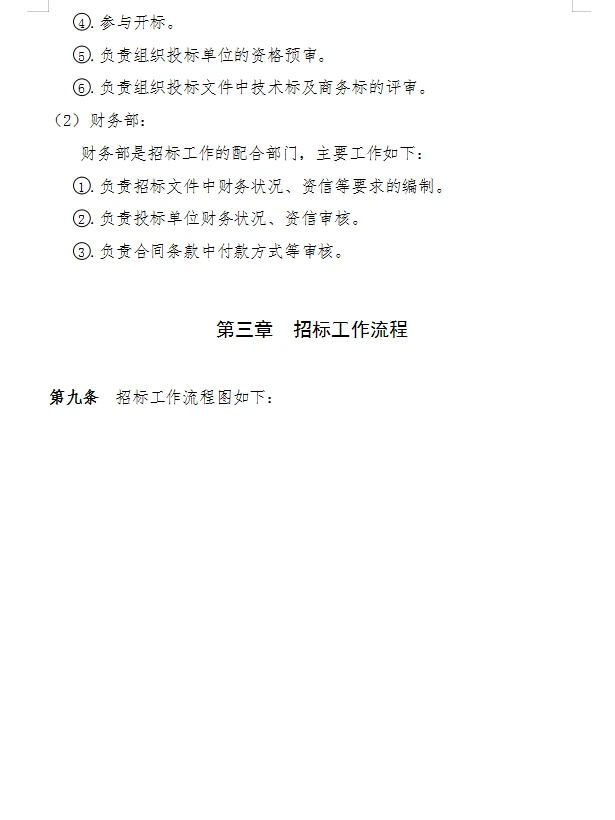 招标采购难管理？给你看看这份招采管理制度