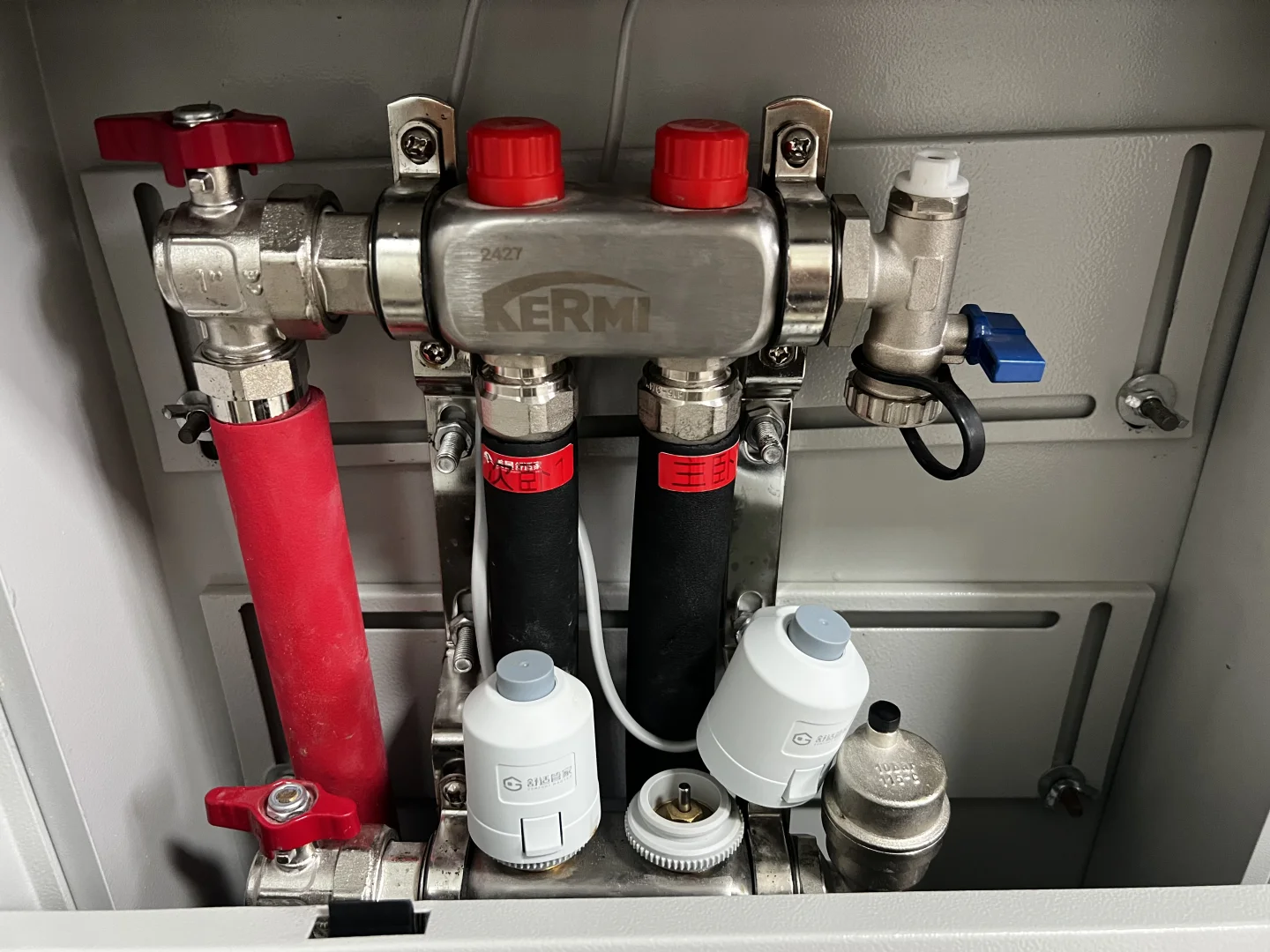 请教地暖卧室不升温问题