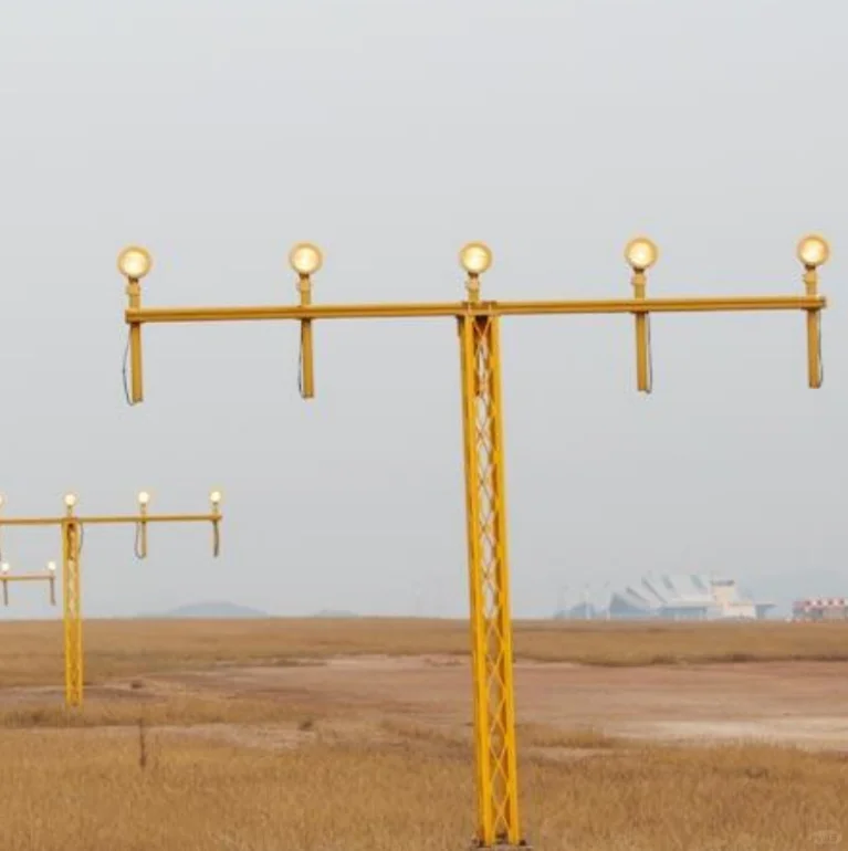 机场助航灯光易折易碎杆 机场易折易碎杆