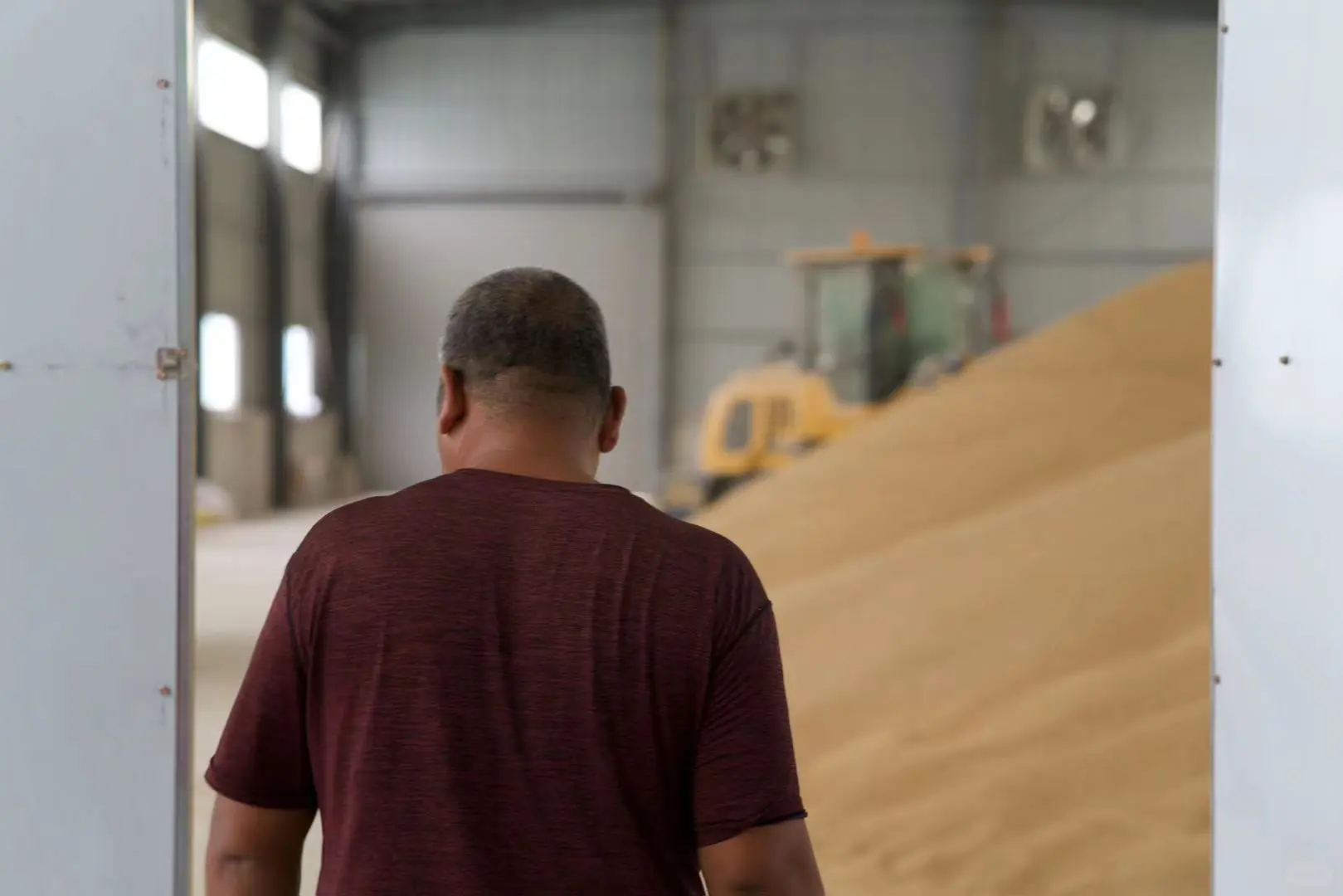 走进小麦加工基地