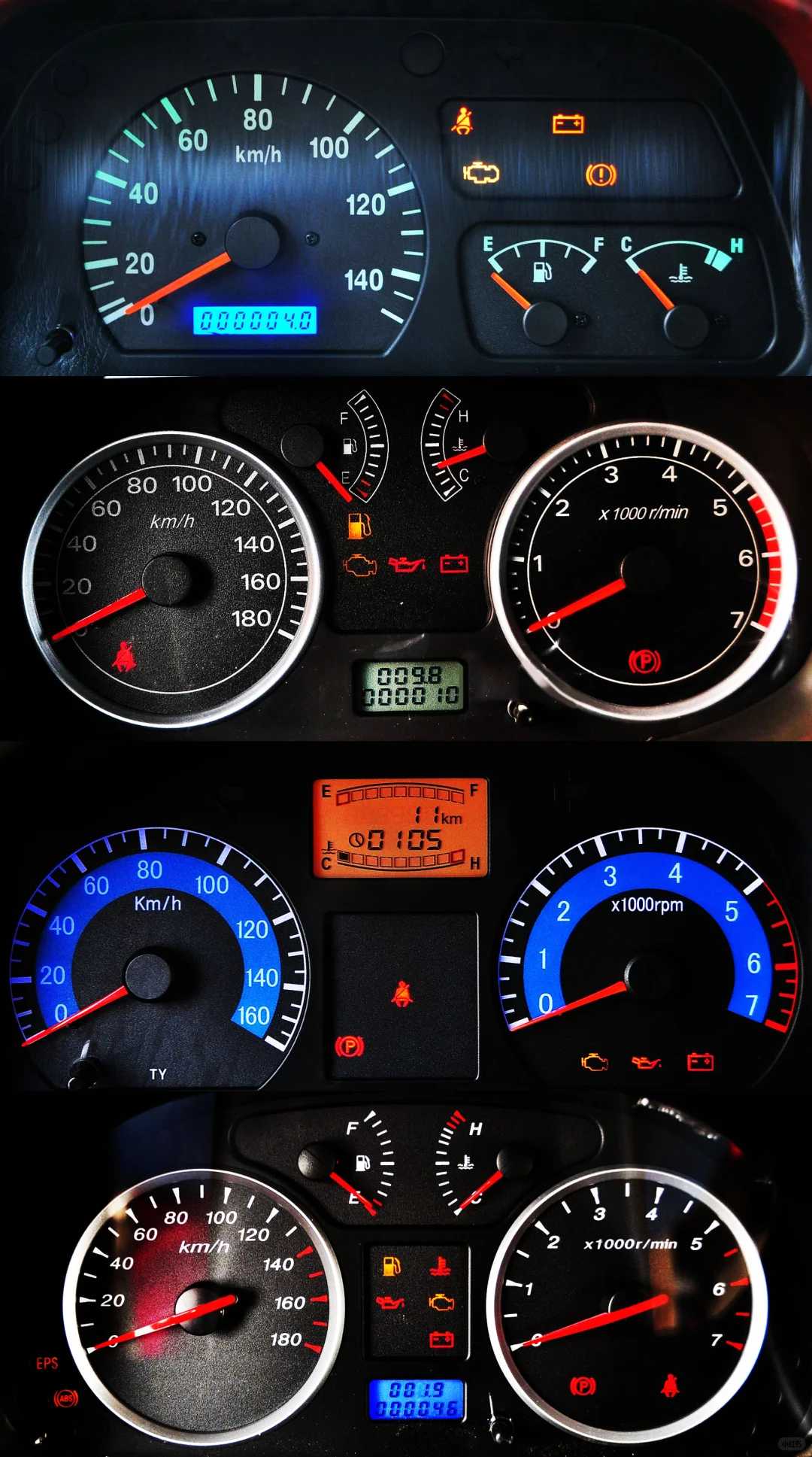 老国产的机械仪表盘——东风篇