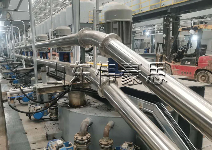 PP颗粒管链输送机 颗粒料管链输送系统