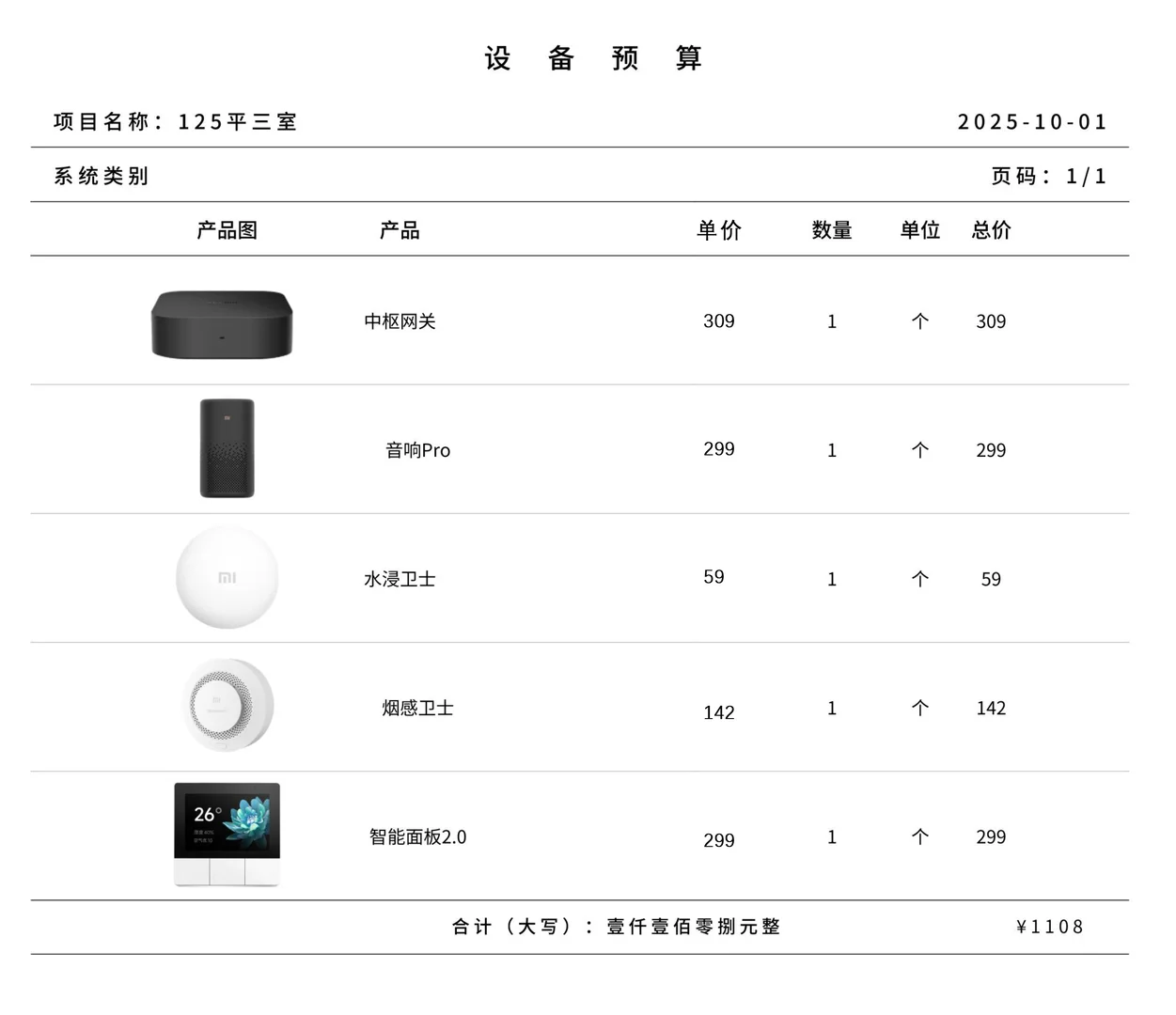 5000多搞定100多平全屋智能
