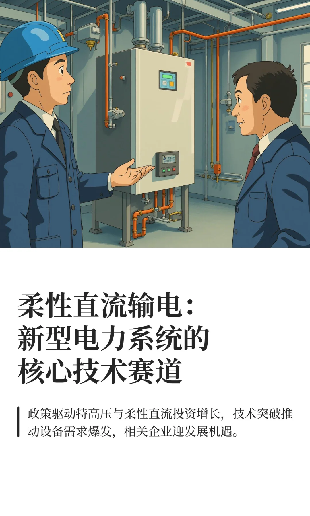 柔性直流输电：新型电力系统的核心技术