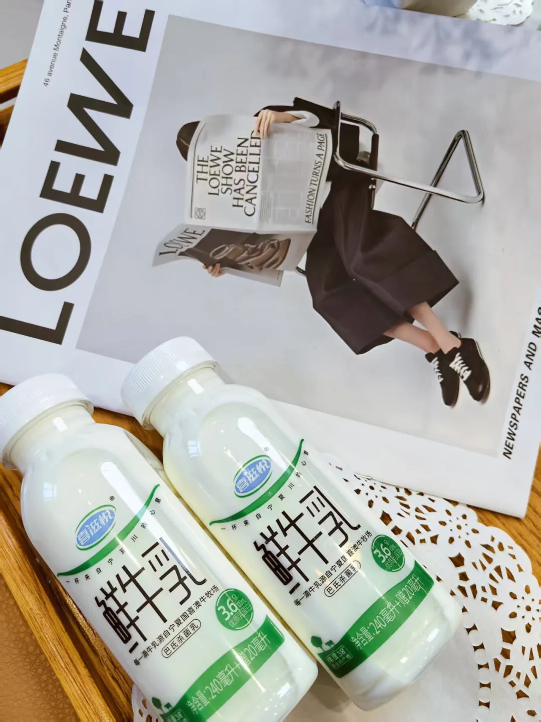 终于盖特到网上说的好喝到无语的牛奶了…