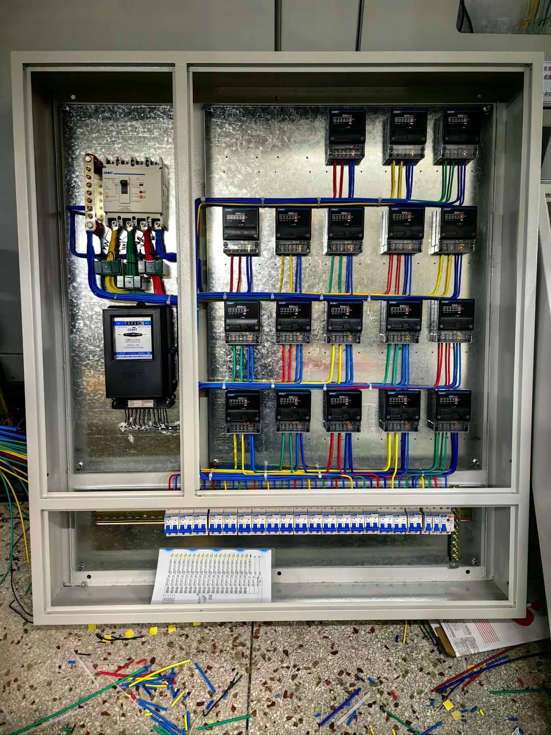 成套电表箱电力电表箱智能表箱专业组装