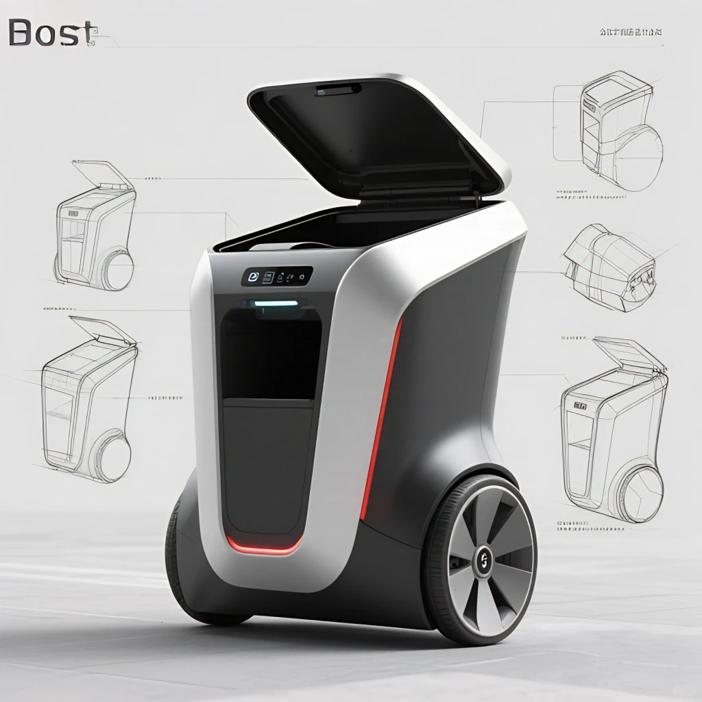 会说话会跑的垃圾桶你见过吗?小兜登场!