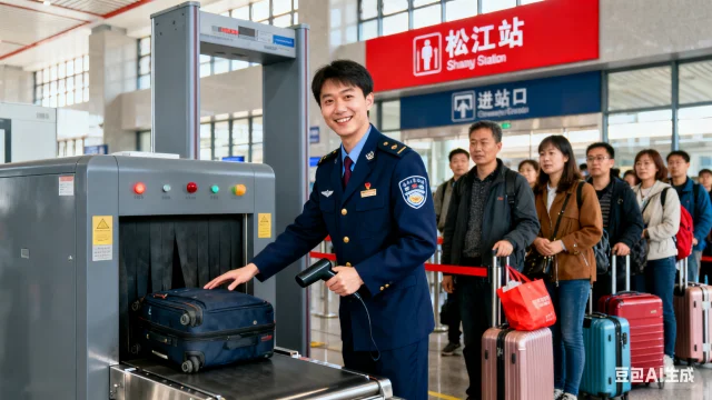 上海松江南站安检员 招聘