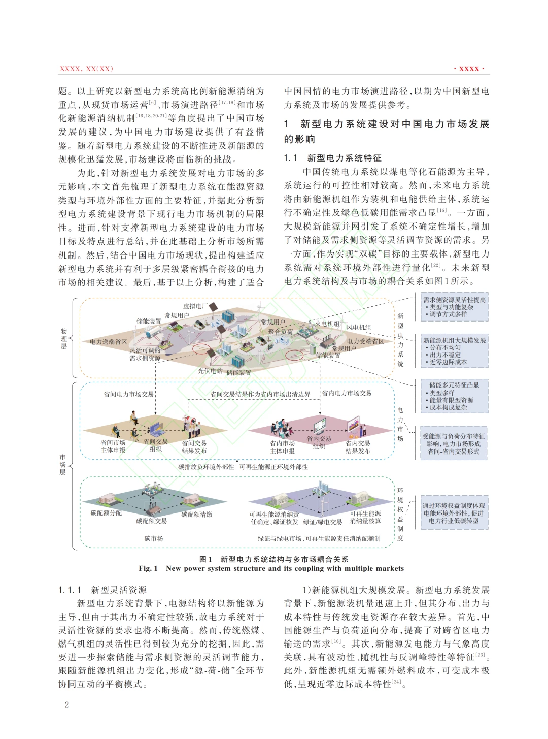 新型电力系统建设的电力市场发展分析思考