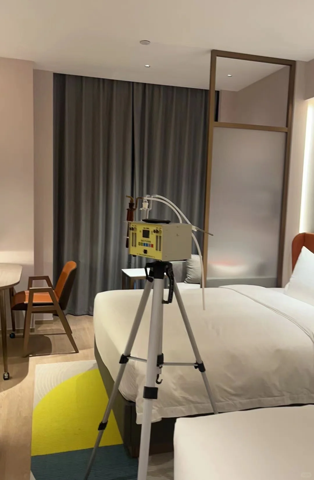 酒店公共卫生检测现场