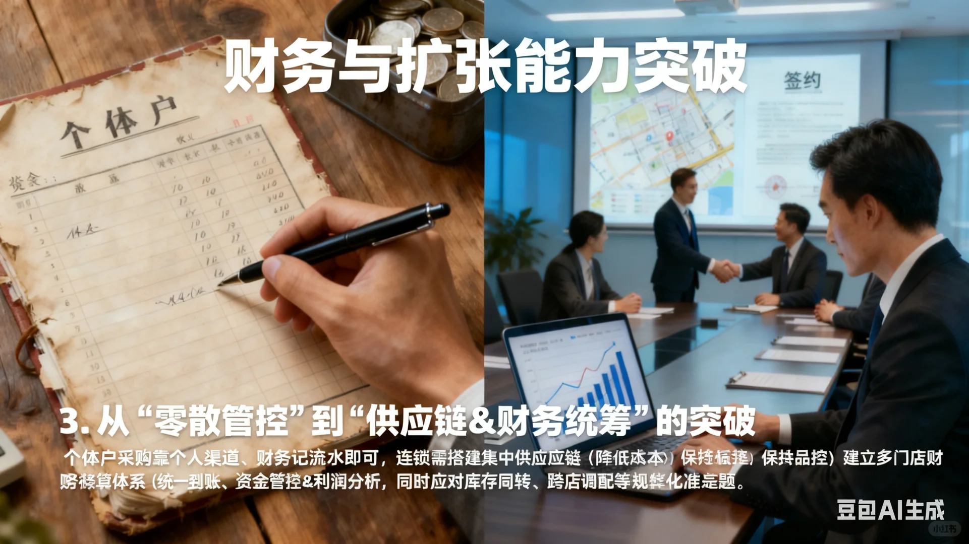 如何从个体户到连锁经营？