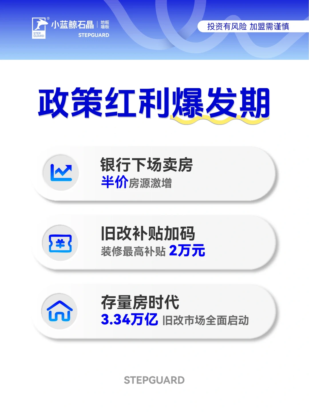 ?银行半价卖房！旧改风口石晶地板赚翻了