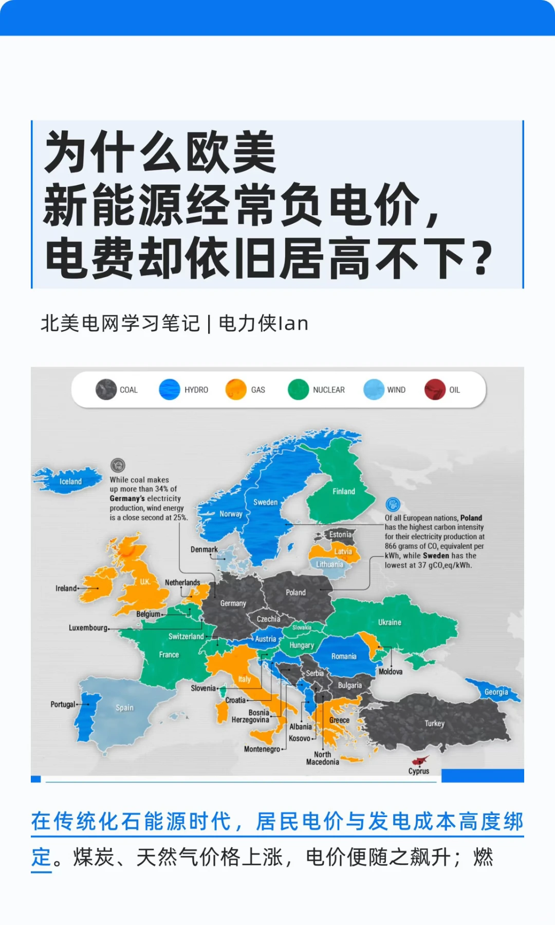 新能源转型给欧美电网带来的隐形成本和代价