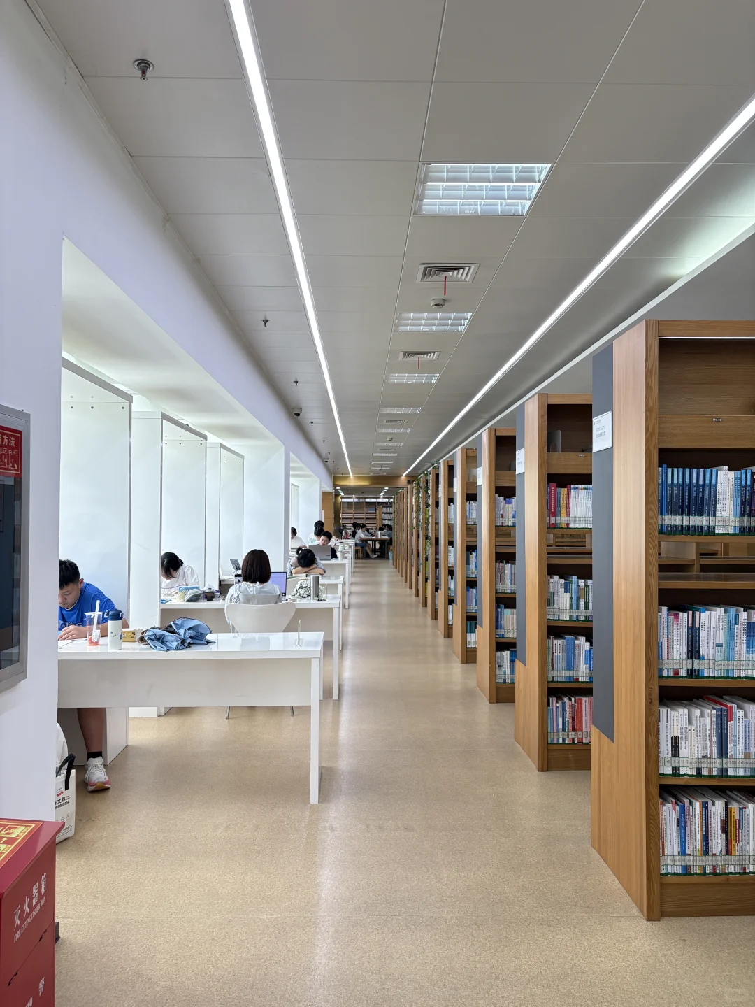 暑假，就应该在图书馆呆着~