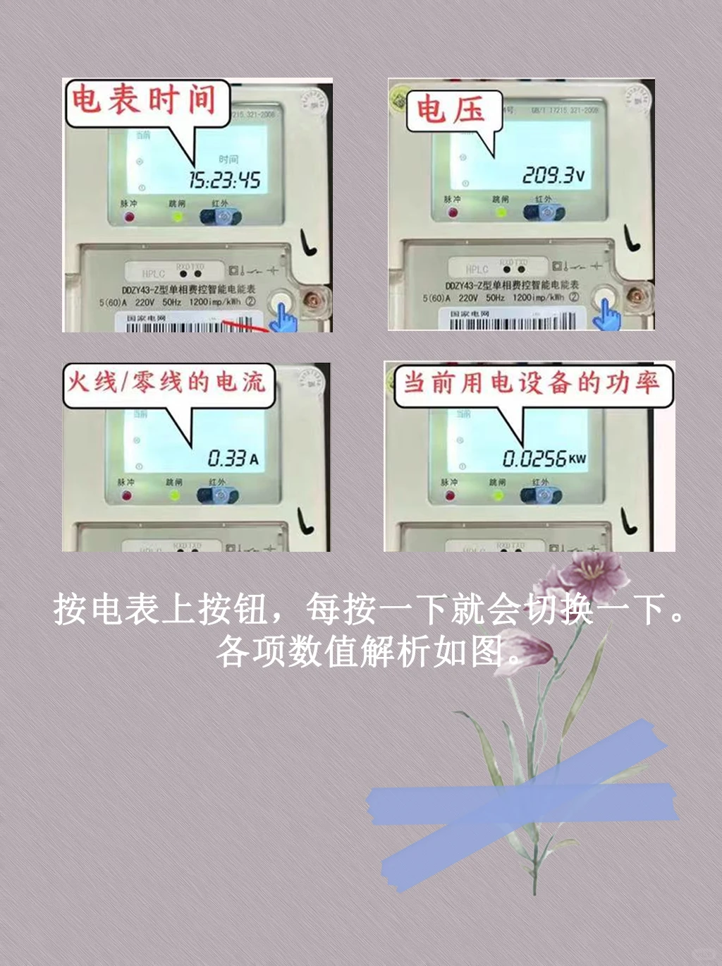 独居女生必看，1分钟看懂电表！！