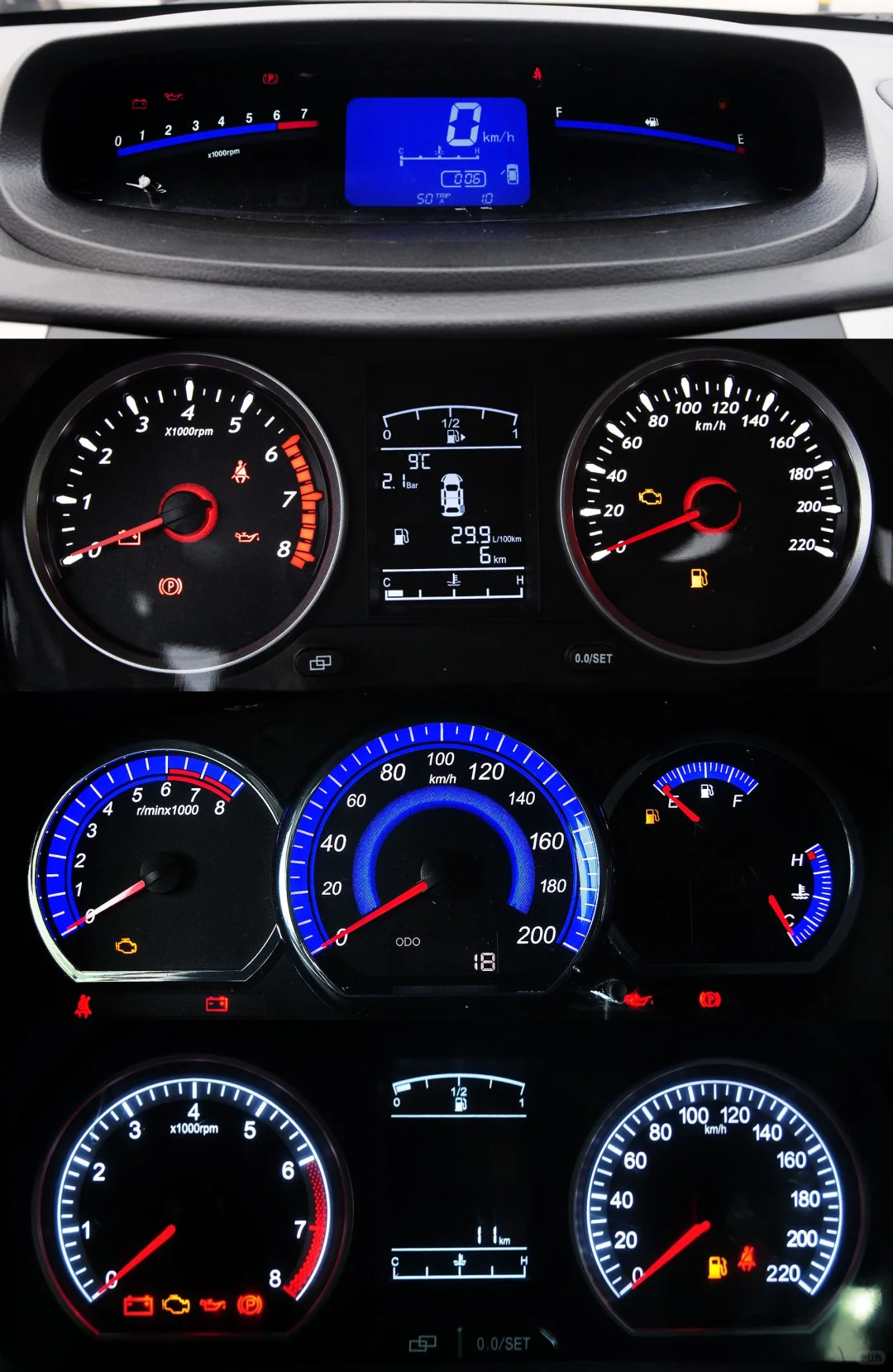 老国产的机械仪表盘——东风篇