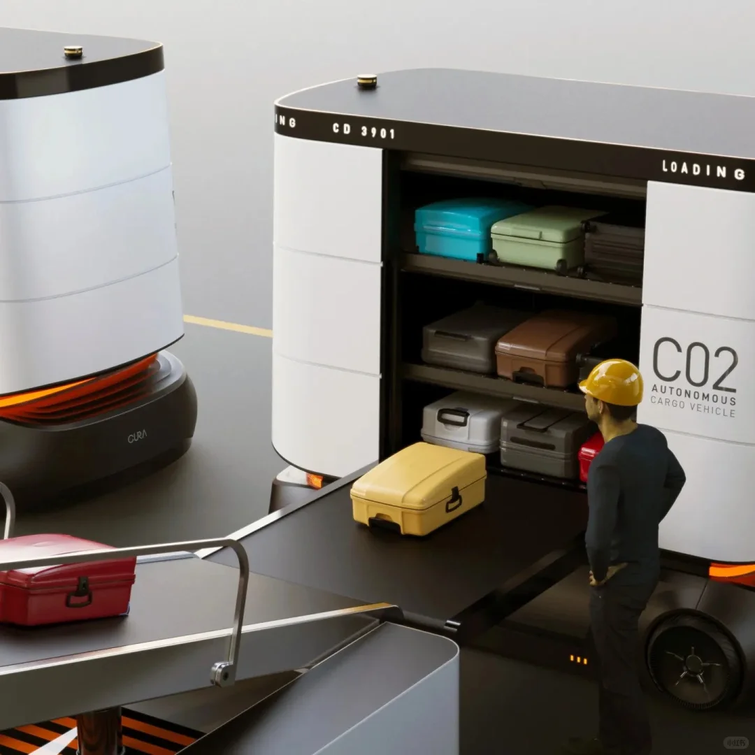 优秀设计1000｜2. 自动机场货运车