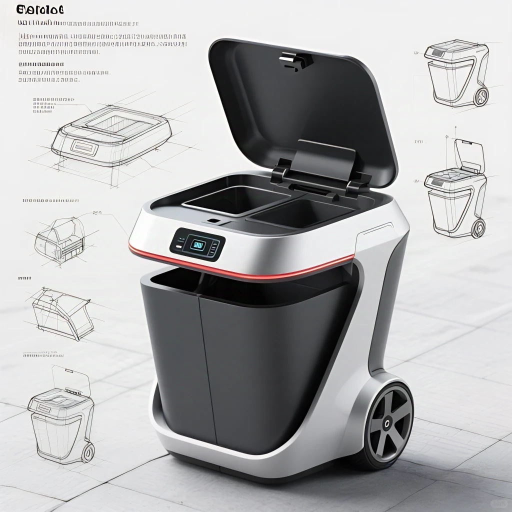 会说话会跑的垃圾桶你见过吗?小兜登场!