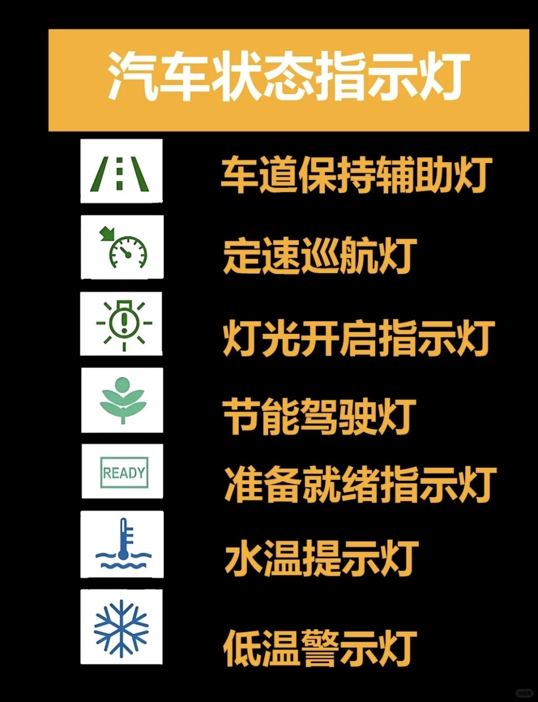 大众车的仪表灯，科目一必考题