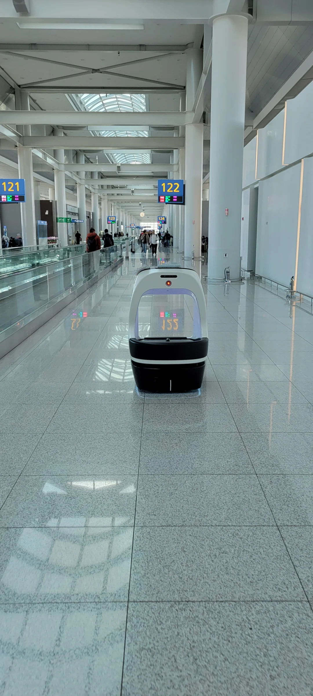 Incheon airport 吐槽韩国仁川机场的小机器