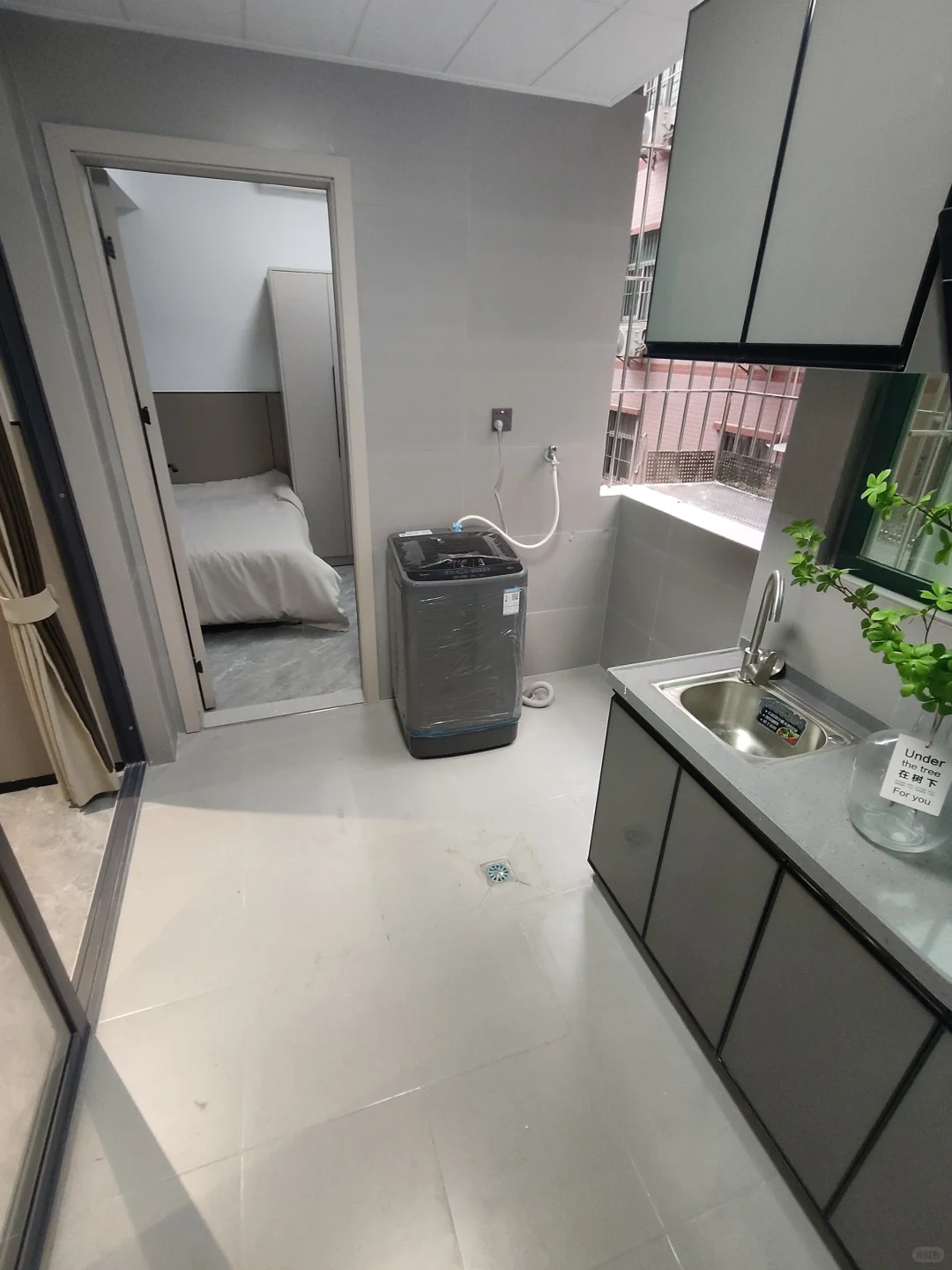 沙井自家房单间700起一房1200起押一30天起