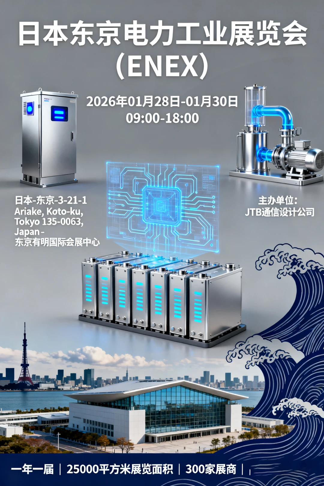 日本东京电力工业展览会 ENEX