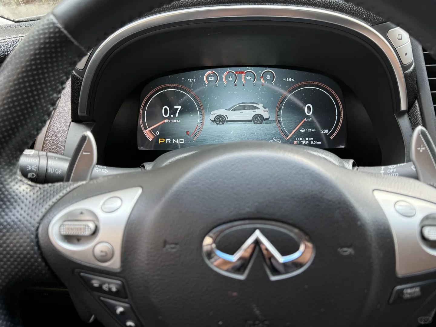 英菲尼迪FX25/FX35全液晶仪表，多种动态模式