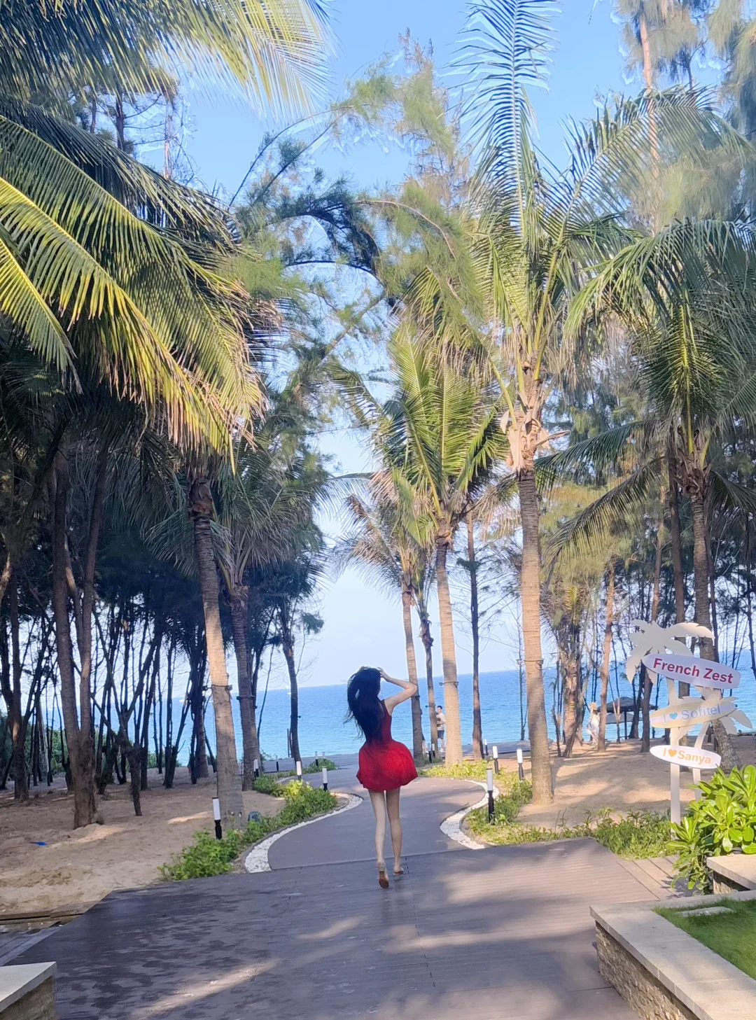 采购日常 最爱的海棠湾回来，努力搬砖