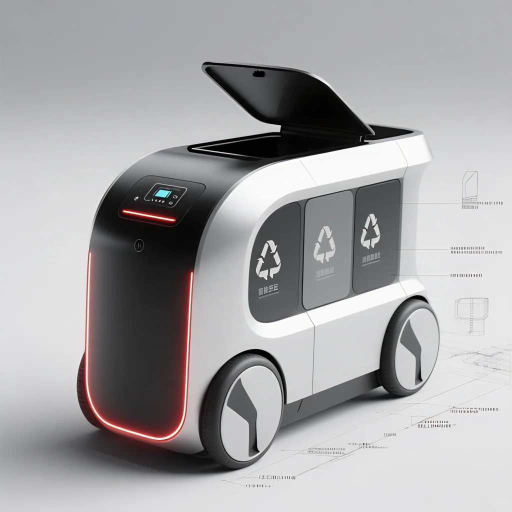 会说话会跑的垃圾桶你见过吗?小兜登场!