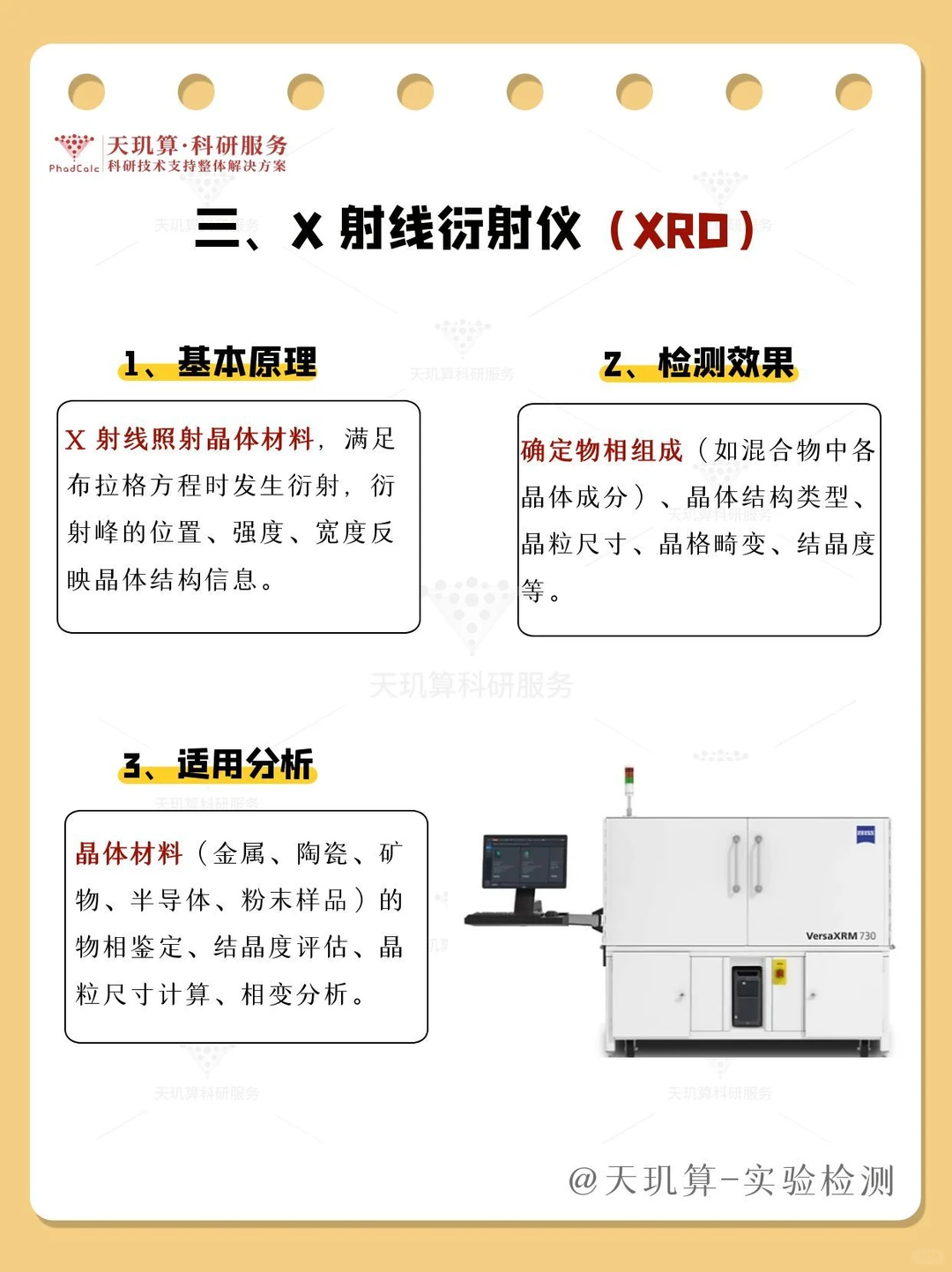 终于有人把5大常见材料检测仪器说明白了！