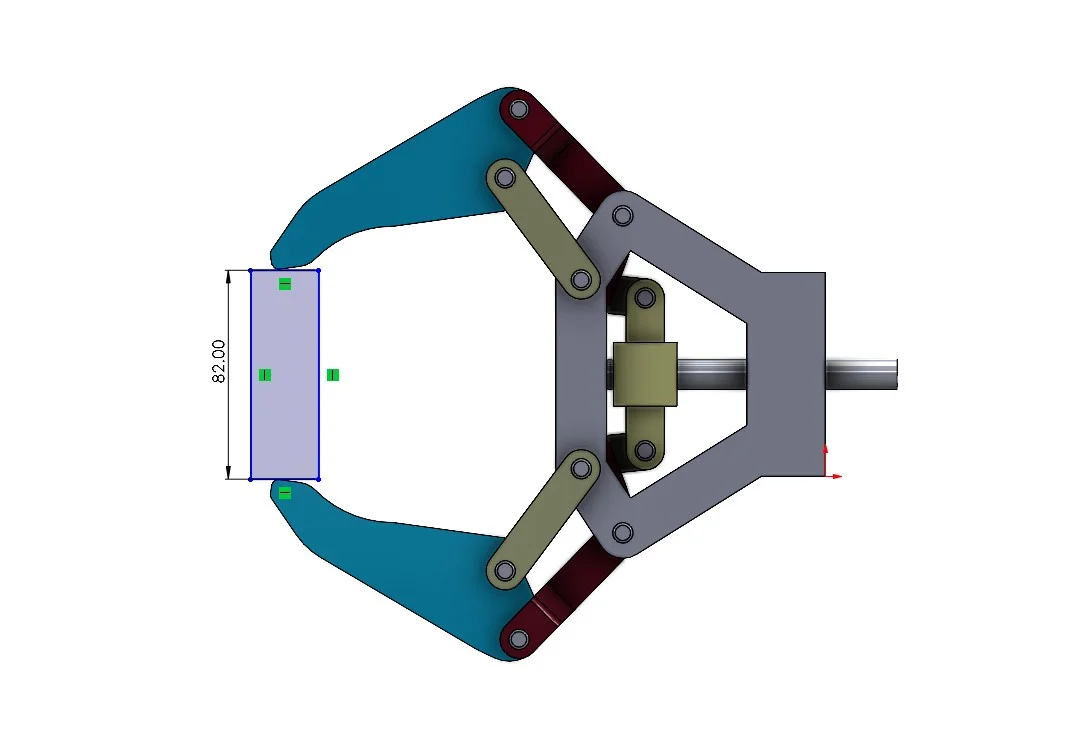 机械臂手爪（3D设计+CAD装配图+零件图）