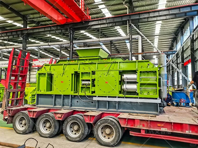 如何减低对辊破碎机设备的磨损情况？