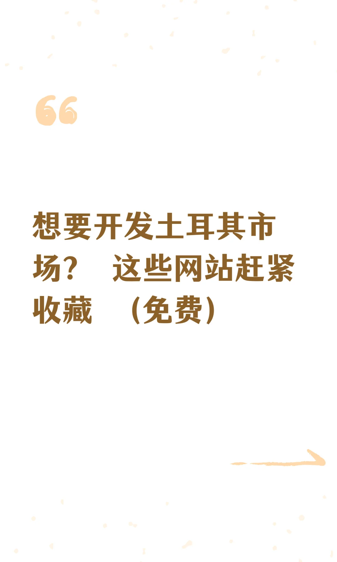 想要开发土耳其市场？这些网站赶紧收藏