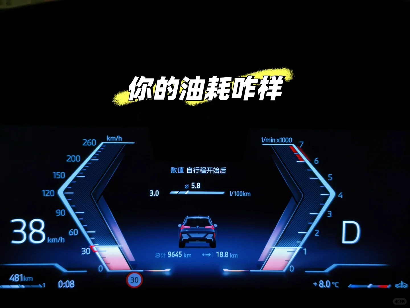 就这个油耗还要啥电车