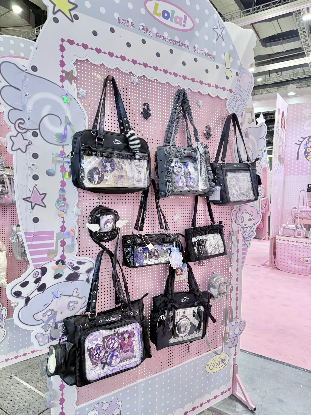 CPSP现场居然有九面墙的痛包展!（已扎好版