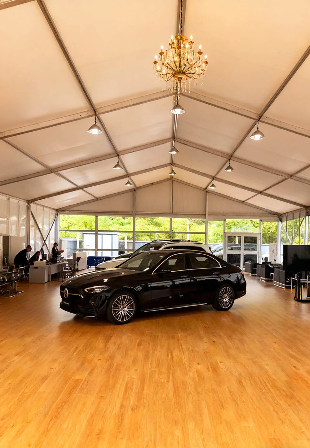 户外展会篷房这样搭，快速满足户外空间需求