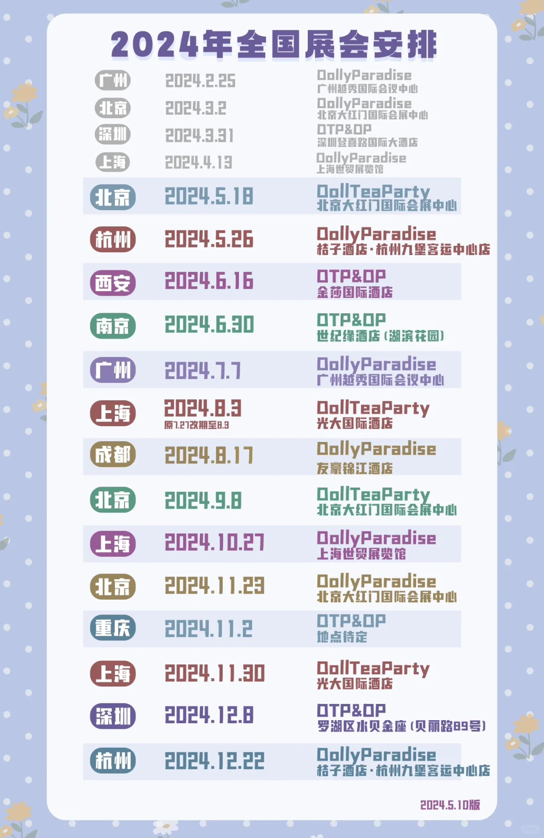 2024全国娃展安排来咯！报名展商看过来