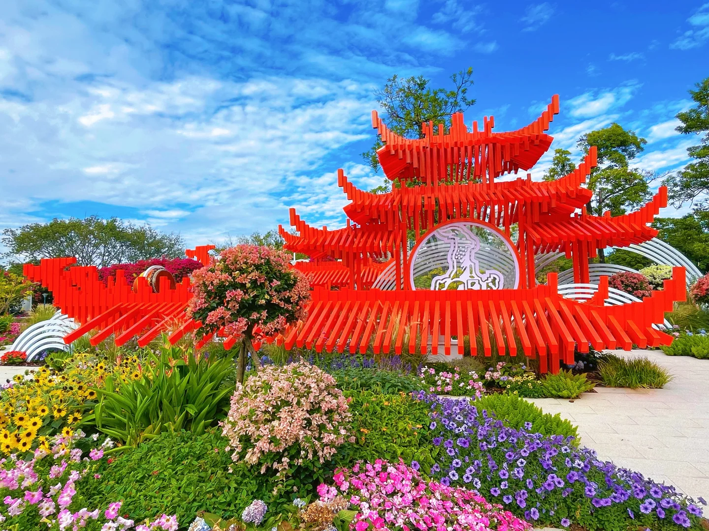 暴走2h‼️打卡园博会?