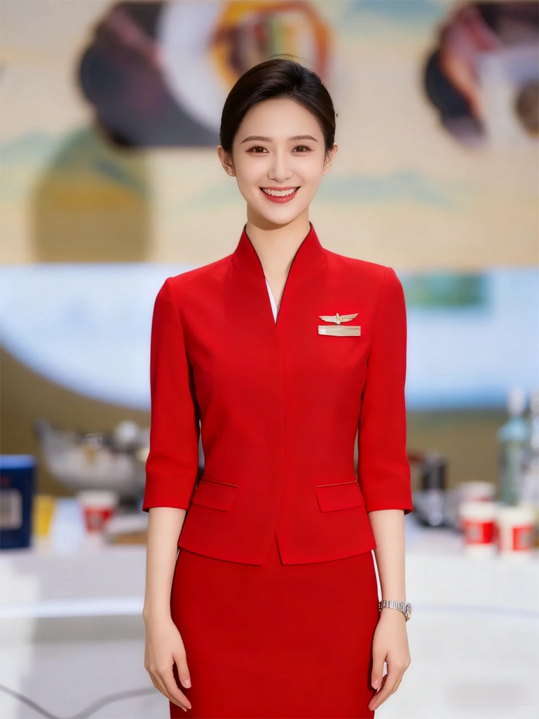 ✈️航空展会宣讲空姐！6大核心素质才够格